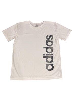 Adidas youth XL training tee in white